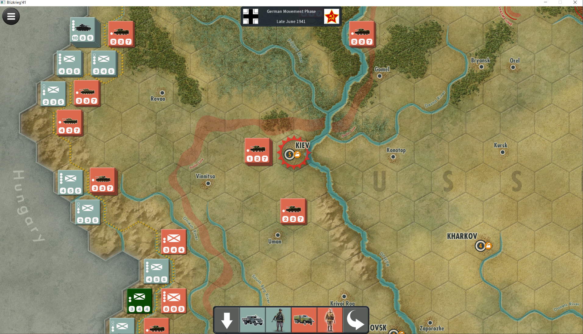 Panzers Exploit to attack Headquarters